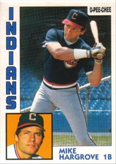 1984 O-Pee-Chee Baseball Cards 079      Mike Hargrove